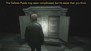 How to solve the Gallows Puzzle in Toluca Prison Silent Hill 2 remake Hangman Poem Solution [upl. by Sihon963]