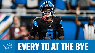 Every Detroit Lions touchdown at the Bye [upl. by Sieber217]