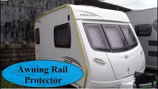 Caravan Awning Rail Protector [upl. by Eerrehs]