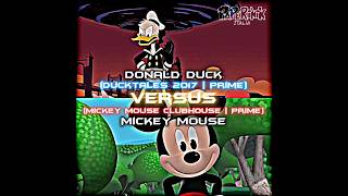 Donald Duck VS Mickey Mouse [upl. by Anelle510]