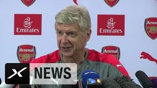 Arsene Wenger quotVielleicht ist PSG der Favorit quot  FC Arsenal  Champions League [upl. by Oine692]