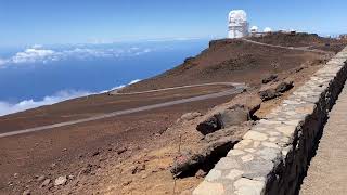 Haleakala crater on Maui [upl. by Noiroc]