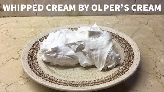 How To Make Whipped Cream From Olpers Dairy Cream  Kitchen Chemistry [upl. by Anpas]