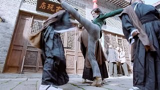 Japanese samurai harassing Chinese beauties not knowing that beauties are kung fu masters [upl. by Micro]