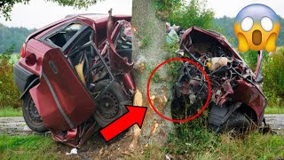 Epic Car Crashes 2024  Crazy Dashcam Fails amp Idiots on the Road [upl. by Naujal]