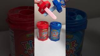 Zazers Tripple Dippy Candy asmr candy [upl. by Enyalb]