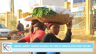 Kabale Central Market Vendors Struggle Amid Increasing Street Selling Competition [upl. by Talanian]