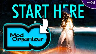 MO2 Beginners Guide  Mod Organizer Basics  How To Skyrim [upl. by Enirehtahc]