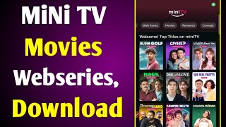 Mini TV Web Series amp Movie Download [upl. by Armilda]