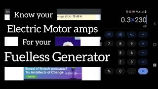 How to calculate your Electric motor amps [upl. by Aleydis]