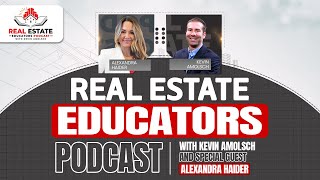 Real Estate Educators Podcast Alexandra Haider Teacher to Investor A Journey to Financial Freedom [upl. by Elfie]