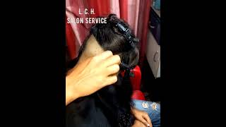 Half Headsahve  Headshave  Undercut Shave  Razzor Shave lookscutesalon [upl. by Lirrad]