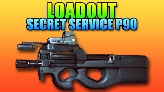 Battlefield 4  Loadout P90 Secret Service [upl. by Merari]