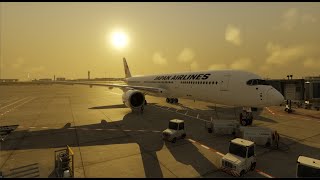 LONG HAUL RJTTKORD Flight Factor A350 XPlane 12 🔵Road to 250 Followers an Part 02 [upl. by Akemak]