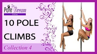 10 pole climbs  Pole Dance collection 3 [upl. by Bergquist]