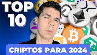 CRIPTOMOEDAS PROMISSORAS PARA 2024 COMPRE NA QUEDA DO MERCADO [upl. by Hcaz264]