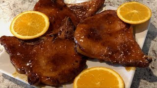 Chuletas Ahumadas de Cerdo a la Naranja con Sólo 3 Ingredientes EXTRA DELICIOSAS [upl. by Kruter]