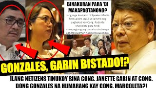 Matapos HARANGIN ang TANONG Kay QUIMBO GONZALES at GARIN SAPUL sa VIDEO BINAKURAN si MARCOLETA [upl. by Annohsat954]