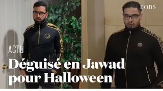 Après son meme viral Jawad Bendaoud devient un déguisement dHalloween aux EtatsUnis [upl. by Yelkcub]