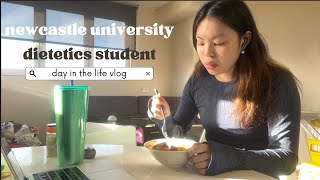 Day In The Life of a Dietetics Student  Newcastle University  Student Dietitian iammarieli [upl. by Therine]