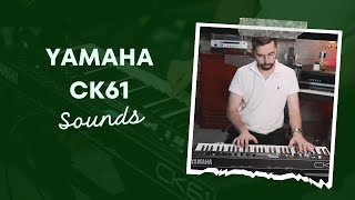 Yamaha CK 61 Sounds Piotr Lemański MUZYKUJ [upl. by Niram]