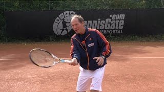 Tennis Tip  The Right Mentality to Improve your Volleys [upl. by Ahseirej]