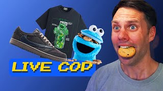 🔴LIVE COP KITH SESAME STREET amp TRAVIS SCOTT LOWS SOON [upl. by Nyrok592]