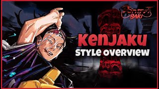 Kenjaku Style Overview  Project Baki 3 [upl. by Nahshun]