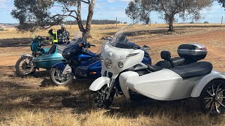 Magnificent 7 lunch at Williams Woolshed then visit Jesse Martins Farm Williams WA [upl. by Acnalb]