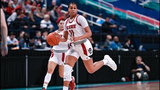 20220304 Florida State Seminoles vs 3 NC State Wolfpack Womens Basketball ACCT [upl. by Ellehcan]