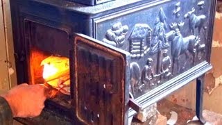 How To Install A Wood Stove [upl. by Anifesoj]