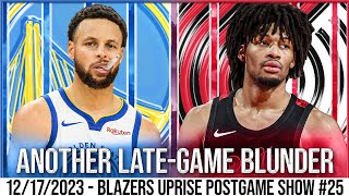 Golden State Warriors vs Portland Trail Blazers Recap  Blazers Uprise Postgame Show [upl. by Niliac]