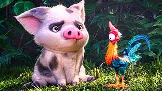 Moana 2 Clip  Pua amp HeiHei Help Moana Find The Ancient Secret 2024 [upl. by Beisel872]