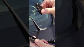 How to install snapin type wiper arm blade Using a 2015 Chevy sonic Michelin Beam Wiper Blade [upl. by Dawson]