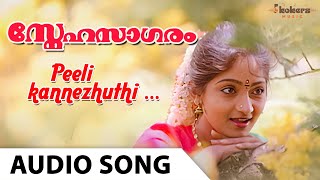 Peelikkannezhuthi  Audio Song  Snehasagaram  Manoj K Jayan  Sunitha  G Venugopal  K S Chithra [upl. by Llecrad]