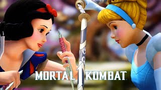 Mortal Kombat 1  Snow White Vs Cinderella [upl. by Fidele693]