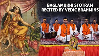 Powerful Mahavidya Baglamukhi Strotram  For Destroying Enemies  Recited by Vedic Brahmins [upl. by Aihtnis988]