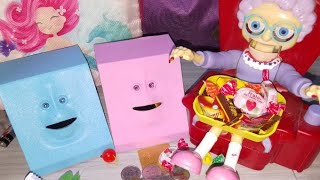 ❤️ 😲😱🥰PIGGYBANK FACE EATING COINS WITH GRANNY ASMR 😲😱asmr greedygranny granny faceeating [upl. by Stander]