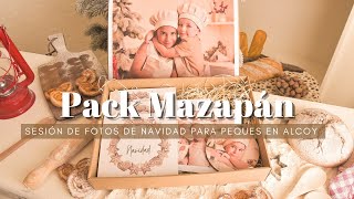 Sesión de Navidad para niños en Alcoy  Pack mazapán todo lo que incluye [upl. by Dumond]