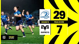 Leinster vs Ospreys  Highlights from URC [upl. by Bysshe]