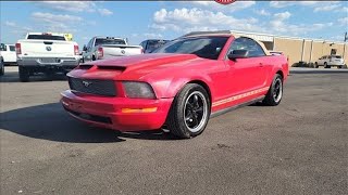 Used 2005 Ford Mustang Comanche Brownwood TX D5218 [upl. by Namar]