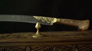 Damascus Yatagan Sword [upl. by Denae]