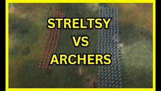 AOE4 Who Wins l 200 Archers vs 89 Streltsy [upl. by Ahsenor]