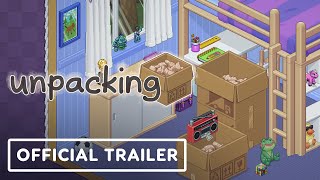 Unpacking  Official Trailer  Summer of Gaming 2021 [upl. by Phippen]