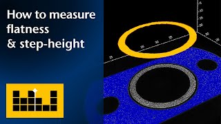 How to measure surface flatness amp stepheight – TopMap optical 3D surface characterization [upl. by Tamer]