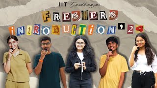 Freshers intro 24  IIT Gandhinagar  Vinteo [upl. by Wollis]