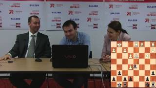 Press Conference Round 8 Mamedyarov Shakhriyar AZE  Kamsky Gata USA [upl. by Mccord]