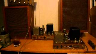 heathkit w5m mono tube amplifiers [upl. by Essy]