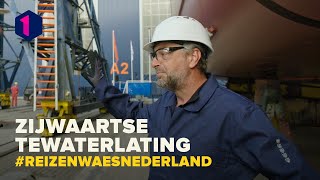 Tom Waes helpt bij een zijwaartse tewaterlating  Reizen Waes Nederland [upl. by Ardnod]