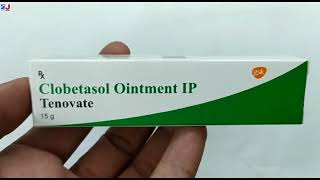 Tenovate Ointment  Clobetasol Ointment Ip uses  Tenovate Ointment uses side effects benefits Hindi [upl. by Anikat]